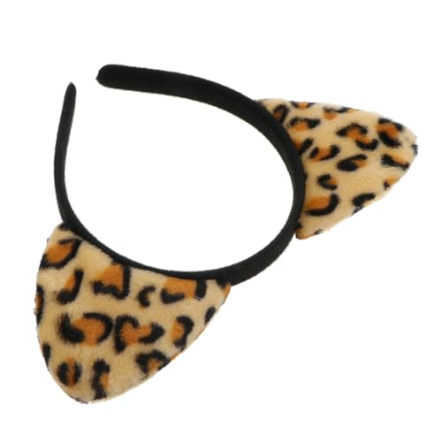 HAPINARY 12 Stücke Leopard Cat Ear Stirnband Kopfschmuck Für Cosplay Foto Requisiten Partei Gefälligkeiten von HAPINARY