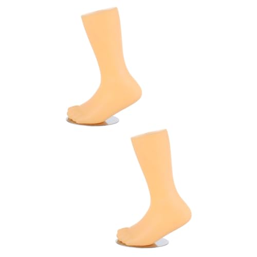 HAPINARY 2 STK Kinderfußmodell Magnetischer Sockenhalter Sockenpräsentation Sockenständer Kinderfüße Socken Steht Kinder Sandalen Kleinkind schmuck Kleinkindsocken unterstützen Sockenfüller von HAPINARY