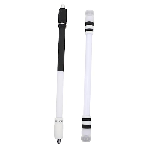 HAPINARY 2St -Stift gewichteter Stift Fliegende Magnetischer Zappelstift Stift aufleuchten Stiftlicht schreibkladde stifte Gaming-Fingerstift entlasten stifte Silikon von HAPINARY