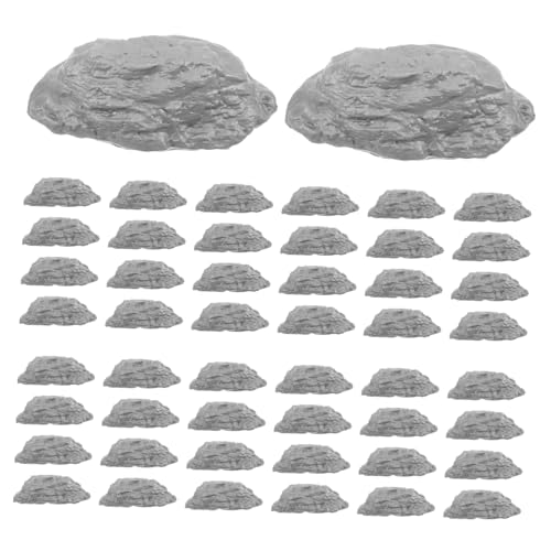 HAPINARY 50 Stück Dekorative Steine aus Robustem Kunststoff Realistische Landschaftssteine für Modelleisenbahn Diorama und Sandtisch Vielseitige Gestaltungselemente für Miniaturgärten und HAPINARY 50 Stück Dekorative Steine aus Robustem Kunststoff Realistische Landschaftssteine für Modelleisenbahn Diorama und Sandtisch Vielseitige Gestaltungselemente für Miniaturgärten und von HAPINARY