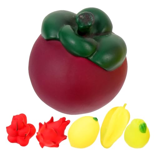 HAPINARY 6St Pool Toys for Spielzeug für Kinder babytragetuch spielsachen Kid Toys Quetschspielzeug Dehnbare sensorische Frucht Dehnbare Banane Squeeze sensorische Banane Vinyl von HAPINARY