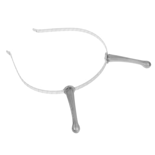 HAPINARY Außerirdisches Stirnband Silberfarben Halloween Kopfschmuck Party Haarreif für Karneval Cosplay Kostüm Zubehör für Erwachsene HAPINARY Außerirdisches Stirnband Silberfarben Halloween Kopfschmuck Party Haarreif für Karneval Cosplay Kostüm Zubehör für Erwachsene von HAPINARY