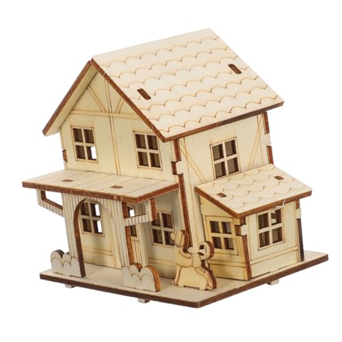 HAPINARY DIY Miniatur Holzhaus Bausatz mit LED Beleuchtung Stabiles Holzpuzzle Originelles Handwerksprojekt für Erwachsene und Handgefertigtes Miniaturhaus Gartenhaus Bastelset HAPINARY DIY Miniatur Holzhaus Bausatz mit LED Beleuchtung Stabiles Holzpuzzle Originelles Handwerksprojekt für Erwachsene und Handgefertigtes Miniaturhaus Gartenhaus Bastelset von HAPINARY