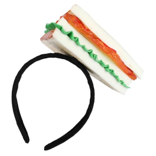 HAPINARY Sandwich-Stirnband Pfeffer Stirnband Make-up-Stirnband Eichhörnchen Stirnband -Haarreifen Haarband hair- hairband haarschmuck Kostüm Stirnband Essen Stirnband Eisen von HAPINARY