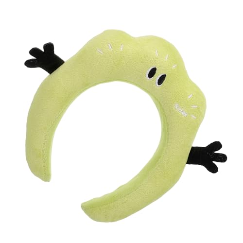 HAPINARY Stirnband Lustiges Haarband Süßes Haarband Modisches Haaraccessoire Haarband im Stufendesign Weiches Haarband Cosplay-Zubehör Haarband für Frauen Cosplay Haarband Plastik Green von HAPINARY