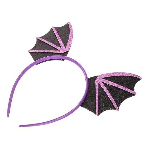 HAPINARY Teufelshaarnadel Haarnadel Flügel Stirnband Halloween-stirnband-kostüm Halloween-dekor Halloween-kopfschmuck Festival-haar-accessoires Halloween-stirnband Für Erwachsene Stoff von HAPINARY