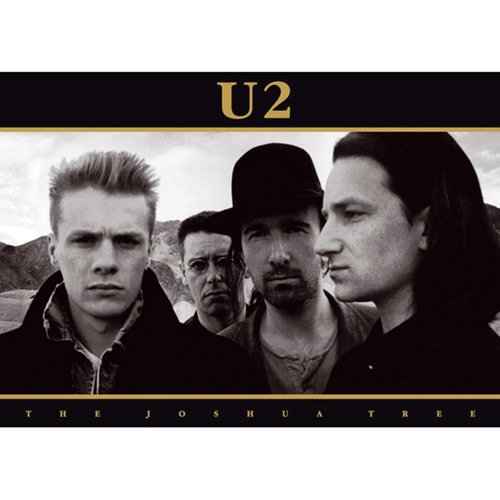 U2 - Postkarte Joshua Tree (in 15 cm x 10,5cm) von HAPPYFANS