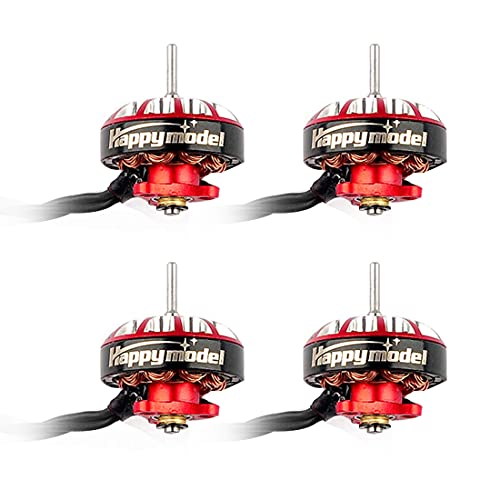 Happymodel EX1102 1102 8500KV 9000KV 10000KV 13500KV Mobula7 HD Sailfly-X Brushless Motors CW CCW for 2s-3s 75mm-85mm Whoops DIY FPV Drone Quadcopter (1.5mm 13500KV,2CW+2CCW) von HAPPYMODEL