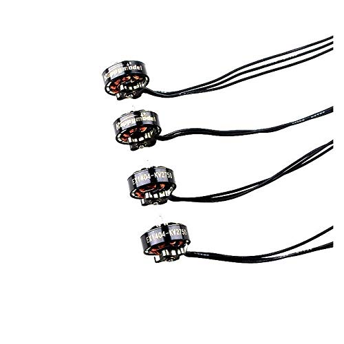 HAPPYMODEL EX1404 1404 Motor KV2750 KV3500 KV4800 3-4S Brushless Motor 1.5mm Mounting Shaft for DIY Racing Freestyle 3inch Drones (2750KV 4pcs) von HAPPYMODEL