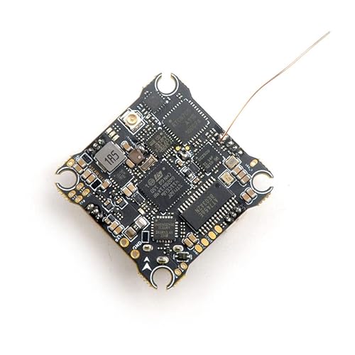 HAPPYMODEL X12 AIO 5in1 1-2S Flight Controller with Built-in 12A ESC OPENVTX Betaflight OSD for FPV Tinywhoop Toothpick Drone (PNP) von HAPPYMODEL