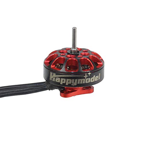 Happymodel EX1102 CW CCW Motor 9000KV 10000KV 13500KV Mobula7 HD Bürstenlose Motoren für 2s-3s 75mm-85mm Whoops DIY FPV Drohne Quadcopter (9000KV 1 mm CCW Schwarz Kabel) von HAPPYMODEL