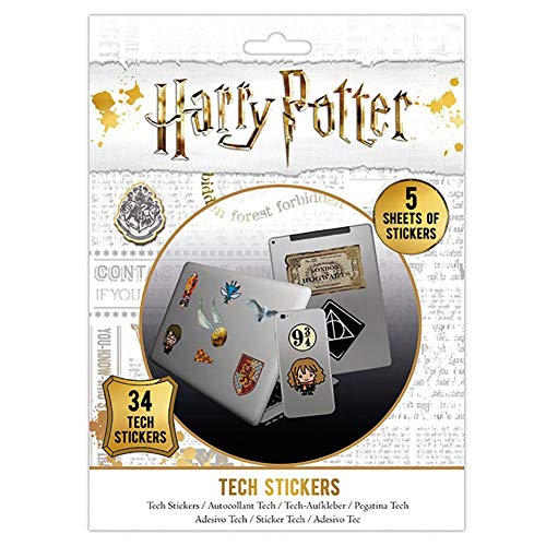 HARRY POTTER Set 34 Aufkleber, TS7407, Mehrfarbig von Pyramid International