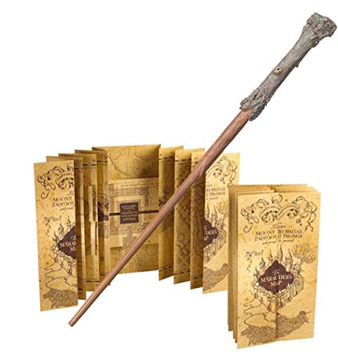 The Noble Collection Harry Potter Wand & Harry Potter Marauders Map von The Noble Collection