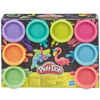 HASBRO E5044EU4 E5063EU40 Play-Doh 8 Pack Neonfarben von HASBRO Play-Doh