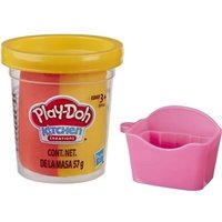 HASBRO E7474EU4 Play-Doh Mini Knetküche Set - Einzeldose mit zweifarbiger Play-Doh Knete und Förmchen, sortiert von HASBRO Play-Doh