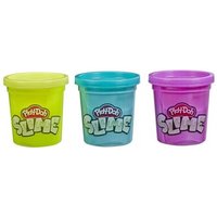 HASBRO E8789RC0 E8809RC00 Play-Doh Slime 3er-Pack – Gelb, Lilametallic und Türkismetallic von HASBRO Play-Doh