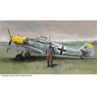 HASEGAWA 607500 1:48 Messerschmitt BF109E-4/N Galland mit Figur von HASEGAWA