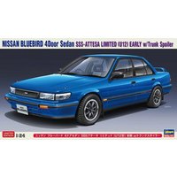 HASEGAWA 620562 1:24 Nissan Bluebird 4-Türer Sedan SSS-Attesta Limited mit Spoiler von HASEGAWA