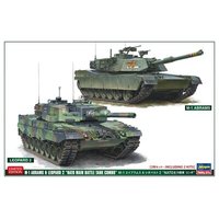 HASEGAWA 630069 1:72 M1 Abrams & Leopard 2 HASEGAWA 630069 1:72 M1 Abrams & Leopard 2 von HASEGAWA