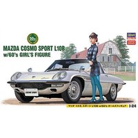 HASEGAWA 652168 1:24 Mazda Cosmo Sport L10B, mit Figur von HASEGAWA