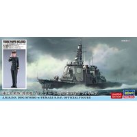 HASEGAWA 652252 1:700 JMSDF DDG Myoko mit weiblichem Offizier von HASEGAWA