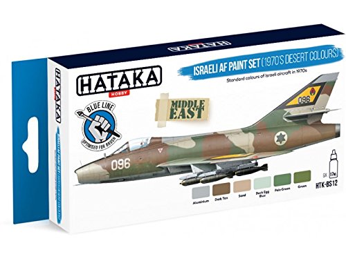 HATAKA HTK-BS12 Israeli AF Paint Set (1970's Desert Colours) von binoa