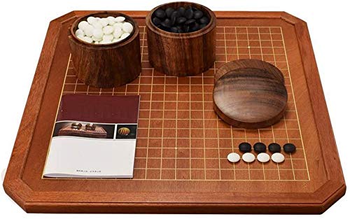 Gelegenheitsspiele, Wohnaccessoires, Chinesisches Schachspiel, Kinder, Schüler, Anfänger, Holz, doppelseitiges Brett (D) von HAVVMK