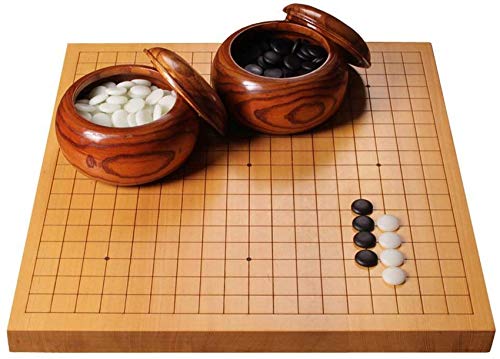 Gelegenheitsspiele Wohnaccessoires Schachspiel Chinesisches Schachbrett aus Holz Schachfigur (A) von HAVVMK