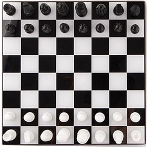 Internationales Schach, Schachspiel aus Holz, professionelles Turnierschachspiel mit Spielschachfiguren, Aufbewahrungsfächern für Reiseschachbrett von HAVVMK