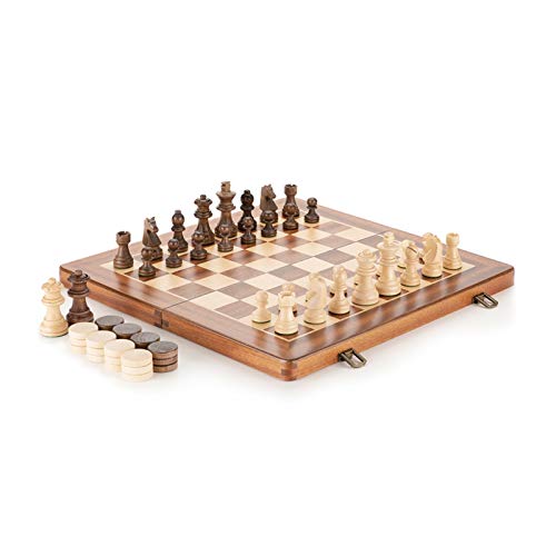 Klapp Schach Dame Set Schachbrett Kinder Unterhaltung Brettspiel Internationales Schach von HAVVMK