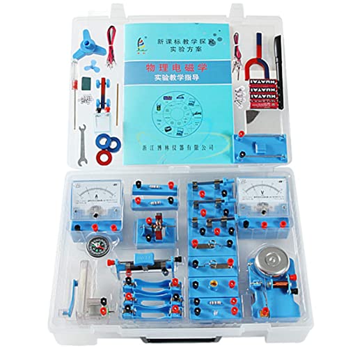 Starter-Kit für Physik, Elektromagnetik-Ausrüstungsset, Elektromagnetik-Set für Junior-Wissenschaftslabore, für Junior-Studenten und Kinder zum frühzeitigen Erkunden von HAVVMK