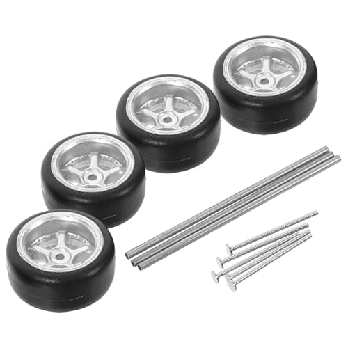 1 Set Ferngesteuerte Autoräder Spielzeugreifen Auto LKW Räder Ersatz Rc Autoräder Kleinkind Rc Automodell DIY Automodellrad Rc Autozubehör Rc Auto Austauschbares Rad HAWILLOSCH von HAWILLOSCH