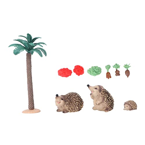 HAWILLOSCH 1 Satz Tieranzug Dekoration Kaninchenfiguren Nutztierfiguren Hasenfiguren Für Kinder Tiere Spielset Modellspielzeug Für Nutztiere Tierisches Handwerk Puppenhaus Tier Dekoration PVC von HAWILLOSCH