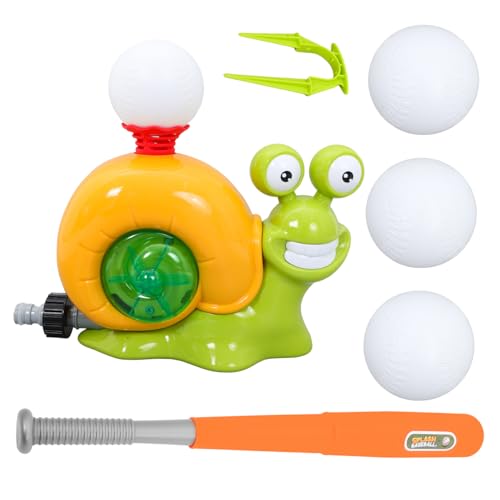 HAWILLOSCH 1 Satz spritzende Schnecke lustiges Sprinklerspielzeug Wasserspielzeug für Kinder Sprinkler Spielzeug Kinder Sommer Spielzeug Outdoor-Spielzeug für Kleinkinder Outdoor-Spielset Abs von HAWILLOSCH