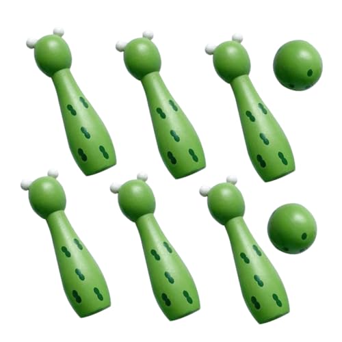 HAWILLOSCH 1 Set Bowling-spielspielzeug Eltern-Kind-Cartoon-bowlingspielzeug Indoor-sportspielzeug von HAWILLOSCH