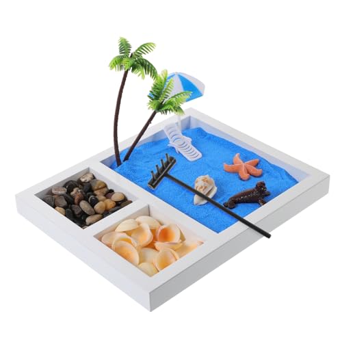 HAWILLOSCH 1 Set Miniatur Stranddeko Im Japanischen Stil Für Mikro Landschaftsdekoration Sandstrand Am Meer Perfekt Für Garten Und Wohnung Dekorative Elemente Für Kreative Gestaltung von HAWILLOSCH