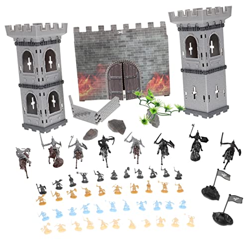 HAWILLOSCH 1 Set Soldat Modell Mini Menschen Figuren Miniaturen Soldat Actionfigur Sandtisch Soldatenmodelle Miniture Dekoration Sandtisch Menschen Figur Spielzeugsoldaten Kunststoff von HAWILLOSCH