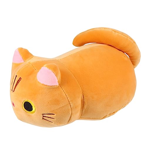 HAWILLOSCH Kawaii Katzen üschkissen 25cm Weicher Katzen üschkörper Tier üschtier Cartoon Stofftier Ideal Als Kuschelkissen Für Und Sammler von HAWILLOSCH