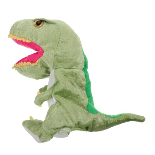 HAWILLOSCH 1 Stück Simulierte Dinosaurier Handpuppe üschtier Spielzeug Für Kinder Weiches Dinosaurier Kuscheltier Für Kreatives Spielen Und Frühkindliche Bildung von HAWILLOSCH