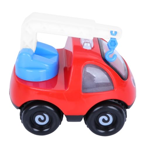 HAWILLOSCH 1 Stück ägheitsauto Für Babys Und Kinder Kranauto Rot Robustes Design Ideales Spielzeug Für Drinnen Und Draußen Fördert Die Motorischen Fähigkeiten Und Den Spielspaß von HAWILLOSCH