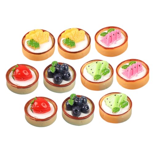 HAWILLOSCH Gefälschte Kuchen Simulation Kuchen Harz Künstliche Dessert Modell Miniatur Lebensmittel Ornament Für Mini von HAWILLOSCH