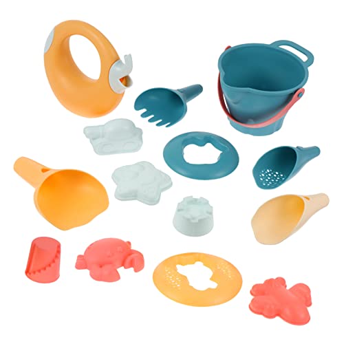 HAWILLOSCH 14 Teiliges Kinder Strandspielzeug Set Kreative Wasser Und Sandspielzeuge Für Outdoor Aktivitäten Praktische Formen Für Den Garten Und Strand Ideales Wasserspielzeug Für von HAWILLOSCH