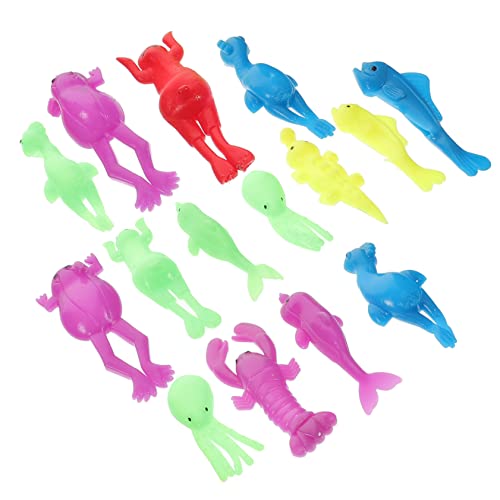 HAWILLOSCH 15 Stück Streichspielzeug Finger Tiere Elastische Wiederverwendbare Finger Shooter für Kinder Lustiges Stressabbau Spielzeug für Partys und Aprilscherze HAWILLOSCH 15 Stück Streichspielzeug Finger Tiere Elastische Wiederverwendbare Finger Shooter für Kinder Lustiges Stressabbau Spielzeug für Partys und Aprilscherze von HAWILLOSCH