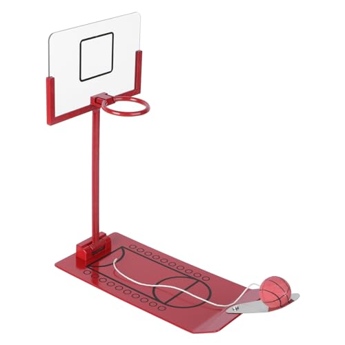 HAWILLOSCH 1Pc Desktop Basketball Schießspielzeug Zusammenklappbares Basketballkorb Indoor Tür Spielzeug Zur Stressreduktion Und Dekompression Für Kinder Und Erwachsene von HAWILLOSCH