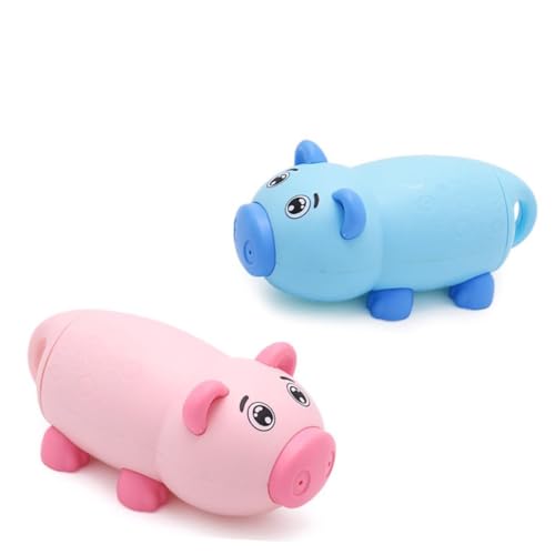 HAWILLOSCH Wasserpistole Für Junge Mädchen in Schweineform Aus Kunststoff Wasserspielzeug Zum Spielen Strandspielzeug Für Sommer Schwimmbadspielzeug HAWILLOSCH Wasserpistole Für Junge Mädchen in Schweineform Aus Kunststoff Wasserspielzeug Zum Spielen Strandspielzeug Für Sommer Schwimmbadspielzeug von HAWILLOSCH