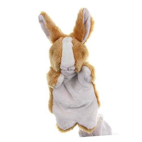 HAWILLOSCH 1stk Geschichte Marionetten Tierische Handpuppe Hasenpuppenspielzeug Marionettenhand Spielen Scrump Plüsch Plüschpuppe Tierische Familienfigur Ausgestopft Biene Handpuppe Brown von HAWILLOSCH