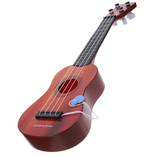 HAWILLOSCH 1stk Gitarrenspielzeug Für Kinder Sopran-Ukulele Musikalisches Spielzeug Musikinstrumente Für Kinder Kinder-Ukulele-Spielzeug Kleine Spielzeuggitarre Musikspielzeug Plastik von HAWILLOSCH