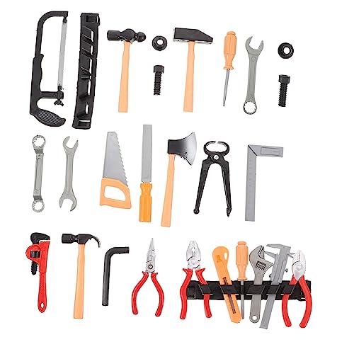 HAWILLOSCH 2 Satz Reparaturwerkzeug Hammer Schrauben und Schraubenschlüssel Lernspielzeug Geschicklichkeit und Kreativität für Jungen und Mädchen HAWILLOSCH 2 Satz Reparaturwerkzeug Hammer Schrauben und Schraubenschlüssel Lernspielzeug Geschicklichkeit und Kreativität für Jungen und Mädchen von HAWILLOSCH