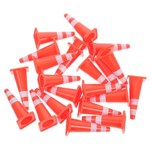 HAWILLOSCH 20 Stück Teiliges Mini Verkehrshütchen Set Kleine Simulation Verkehrsleitkegel Lernspielzeug für Entwickelt Feinmotorik und Verkehrswissen Vielseitig für Pädagogisches und HAWILLOSCH 20 Stück Teiliges Mini Verkehrshütchen Set Kleine Simulation Verkehrsleitkegel Lernspielzeug für Entwickelt Feinmotorik und Verkehrswissen Vielseitig für Pädagogisches und von HAWILLOSCH