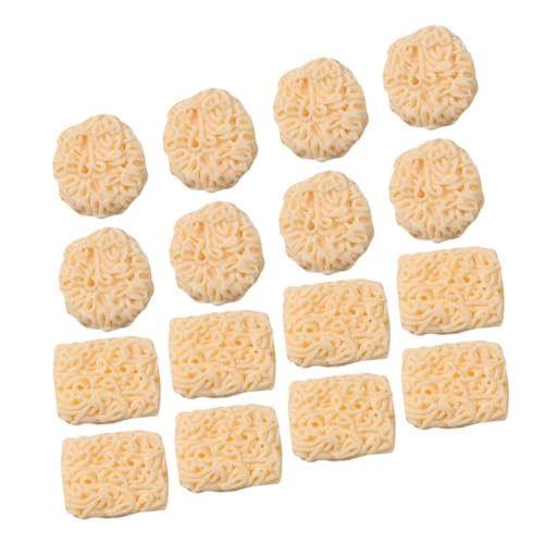 HAWILLOSCH Miniature Food 24st Mini-instantnudeln Essen Deko Puppenhaus Puppenzubehör Lebensmittel Mini-instant-Nudeln Mini-hausverzierung Miniatur-Food-Modell Mini- -Rollenspiel Harz Instant Nudeln von HAWILLOSCH